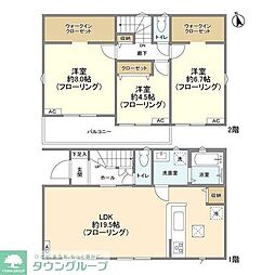 北葛飾郡松伏町田中3丁目の一戸建て