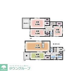 三郷市早稲田７丁目の一戸建て