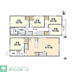 国立市青柳2丁目の一戸建て