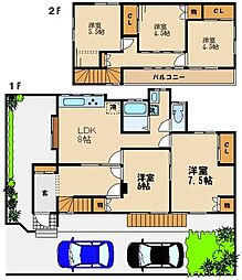 日野市程久保２丁目の一戸建て