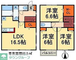 松戸市八ケ崎３丁目の一戸建て
