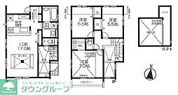 川越市大字的場の一戸建て