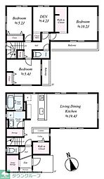 川越市小仙波町2丁目の一戸建て