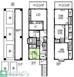 川越市西小仙波町2丁目の一戸建て