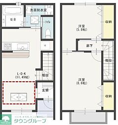 鶴ヶ島市大字上広谷の一戸建て