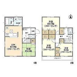 東大和市湖畔３丁目の一戸建て