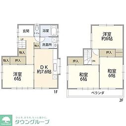 府中市是政1丁目の一戸建て