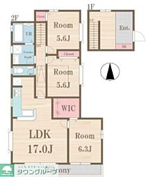 国立市中1丁目アパート 2F