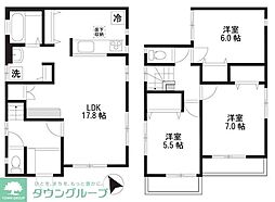 府中市白糸台６丁目の一戸建て
