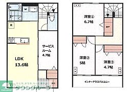 小金井市貫井北町1丁目の一戸建て