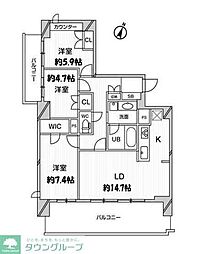 ドゥーエ大宮 1101