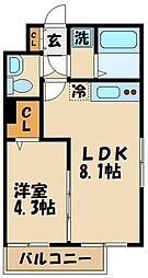 グローリオシェルト仙川II 105