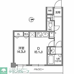 ガーラプレイス八幡山壱番館 403