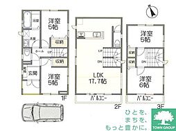 世田谷区玉堤１丁目の一戸建て