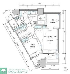 パークタワー勝どき　サウス棟 1420