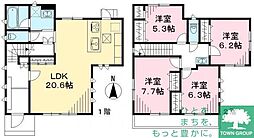 奥沢戸建貸家 1