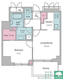 レジディアタワー目黒不動前 1702