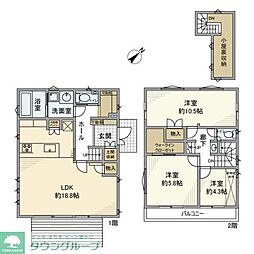 町田市木曽西５丁目の一戸建て