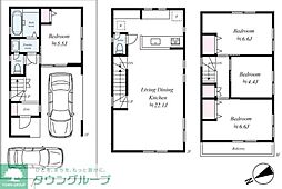座間市ひばりが丘1丁目の一戸建て