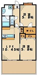 ウエストヒルズ 202