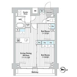 プレール・ドゥーク新宿Ｗｅｓｔ 603
