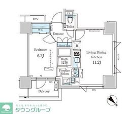 パークアクシス飯田橋レジデンス 202