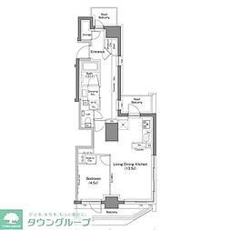 ザ・パークハビオ神楽坂香月 802