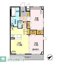 ベルフルール壱番館 201