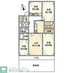 パシフィック我孫子グリーンタウン16号棟 103