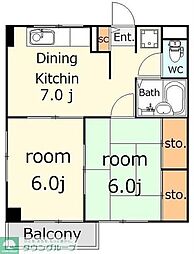 サンハイムＫＡＺＵ 203