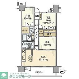 ワンダーベイシティＳＡＺＡＮガーデンイースト 2006