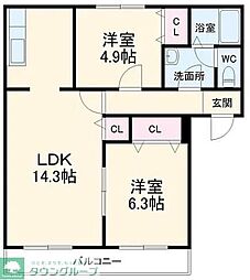 アルファコート流山 206