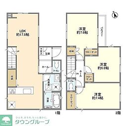 柏市戸張の一戸建て