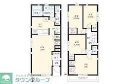 柏市新逆井1丁目の一戸建て