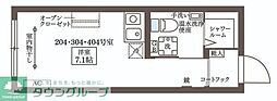 ＣＯＣＯＣＵＢＥ大井町II 404
