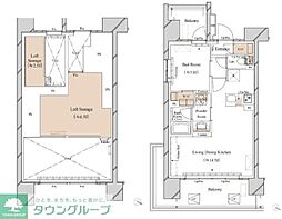 ブランシエスタ新丸子リバーフロント 1301