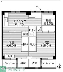 ビレッジハウス向ヶ丘6号棟 (204号室)