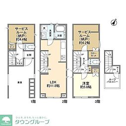 川崎市多摩区登戸新町の一戸建て