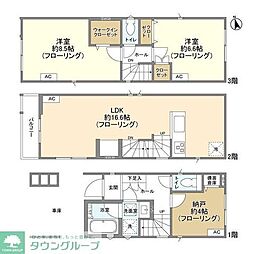 川崎市多摩区菅稲田堤３丁目の一戸建て