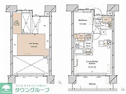 ブランシエスタ新丸子リバーフロント 1302