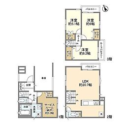 藤沢市城南3丁目の一戸建て