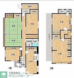 平塚市纒１丁目の一戸建て