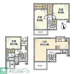 富士見市鶴馬３丁目の一戸建て