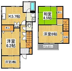 所沢市大字松郷の一戸建て