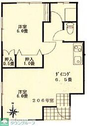 旭が丘ハイツ 206