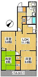 レーヴＴＡＫＥＤＡみよし台 202