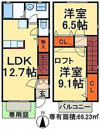 ヨーロピアンシャレー郷中 1-J