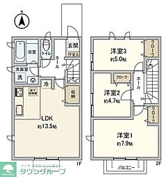 川崎市麻生区王禅寺西２丁目の一戸建て