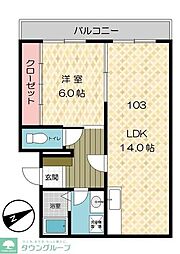 ハイツオークラ 103