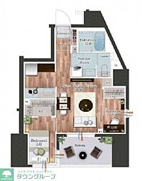 デュオフラッツ池尻大橋ノリス 602